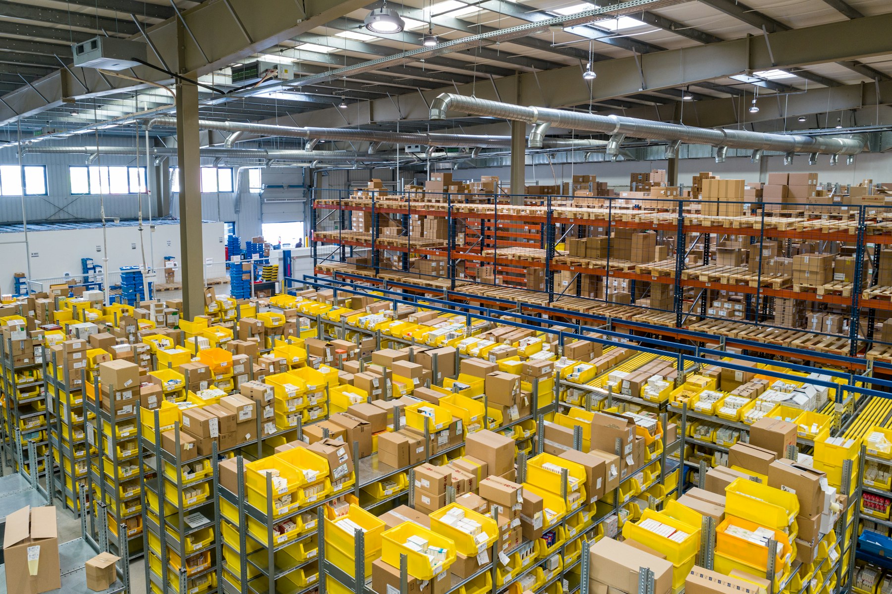 Automated Sorting Warehouse